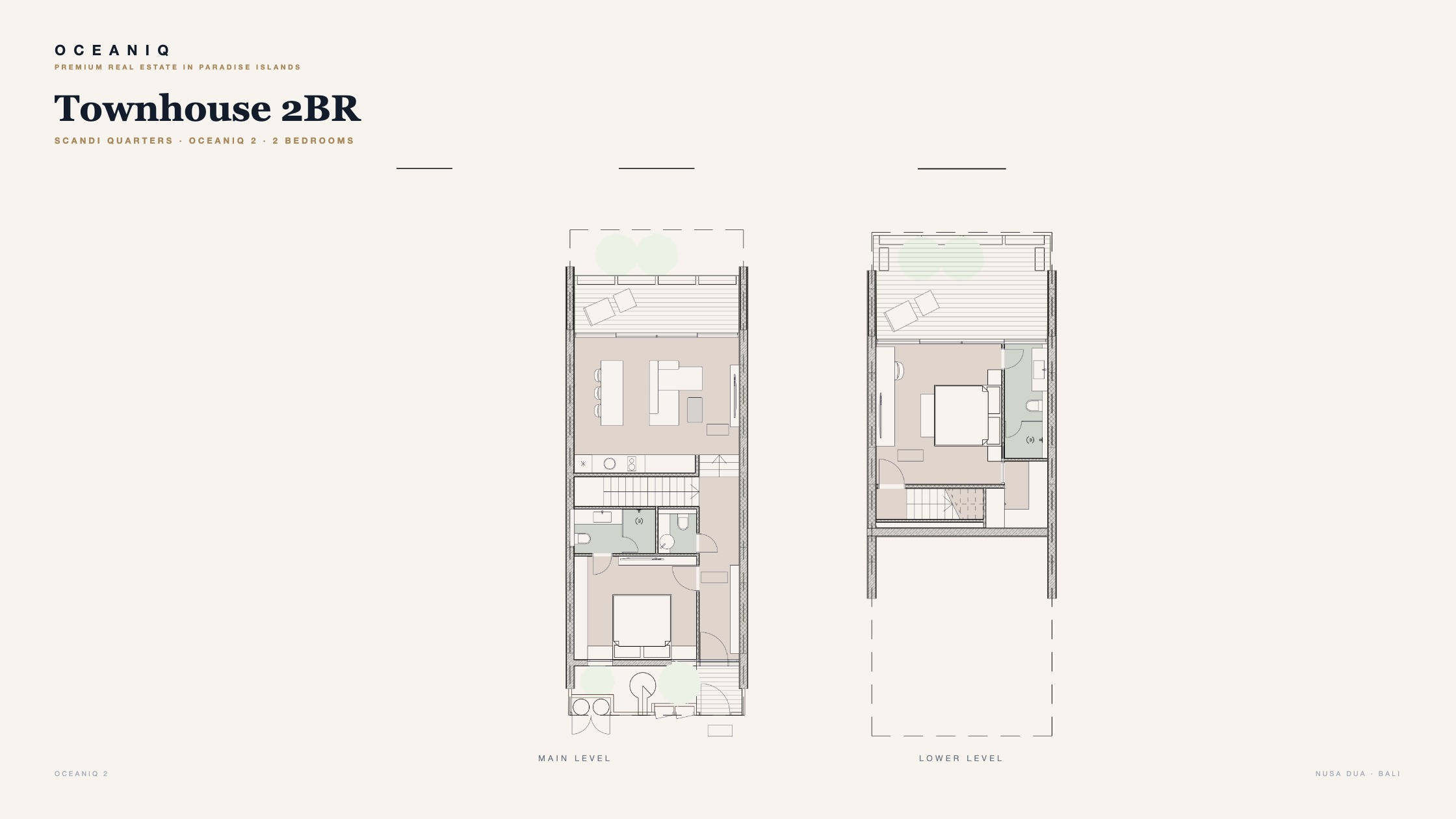 Планировка: Townhouse 2BR